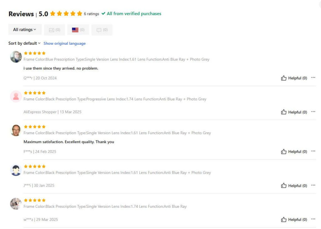 Check Seller Ratings AliExpress