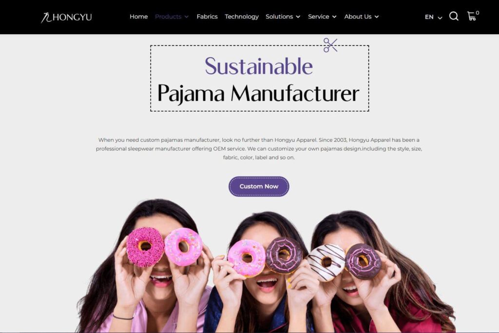 Hongyu Apparel (Guangdong Hongyu Apparel Co., Ltd.)