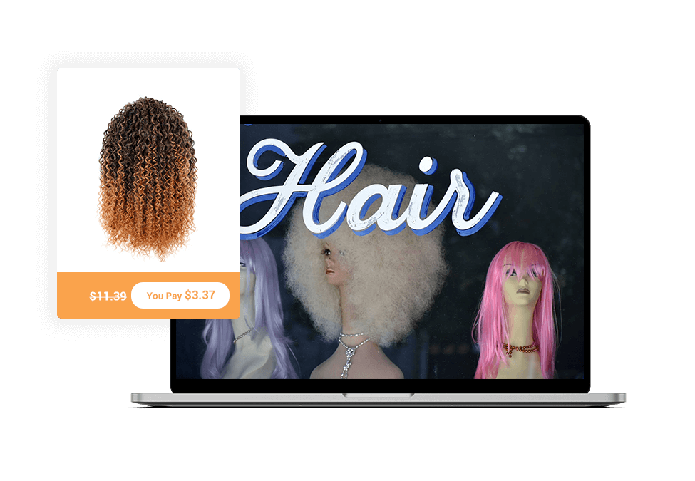 Wholesale and Dropship Wigs Dropshipping From China