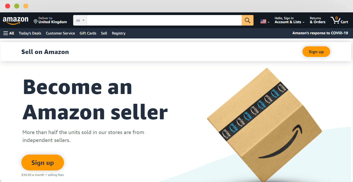 Become an Amazon seller