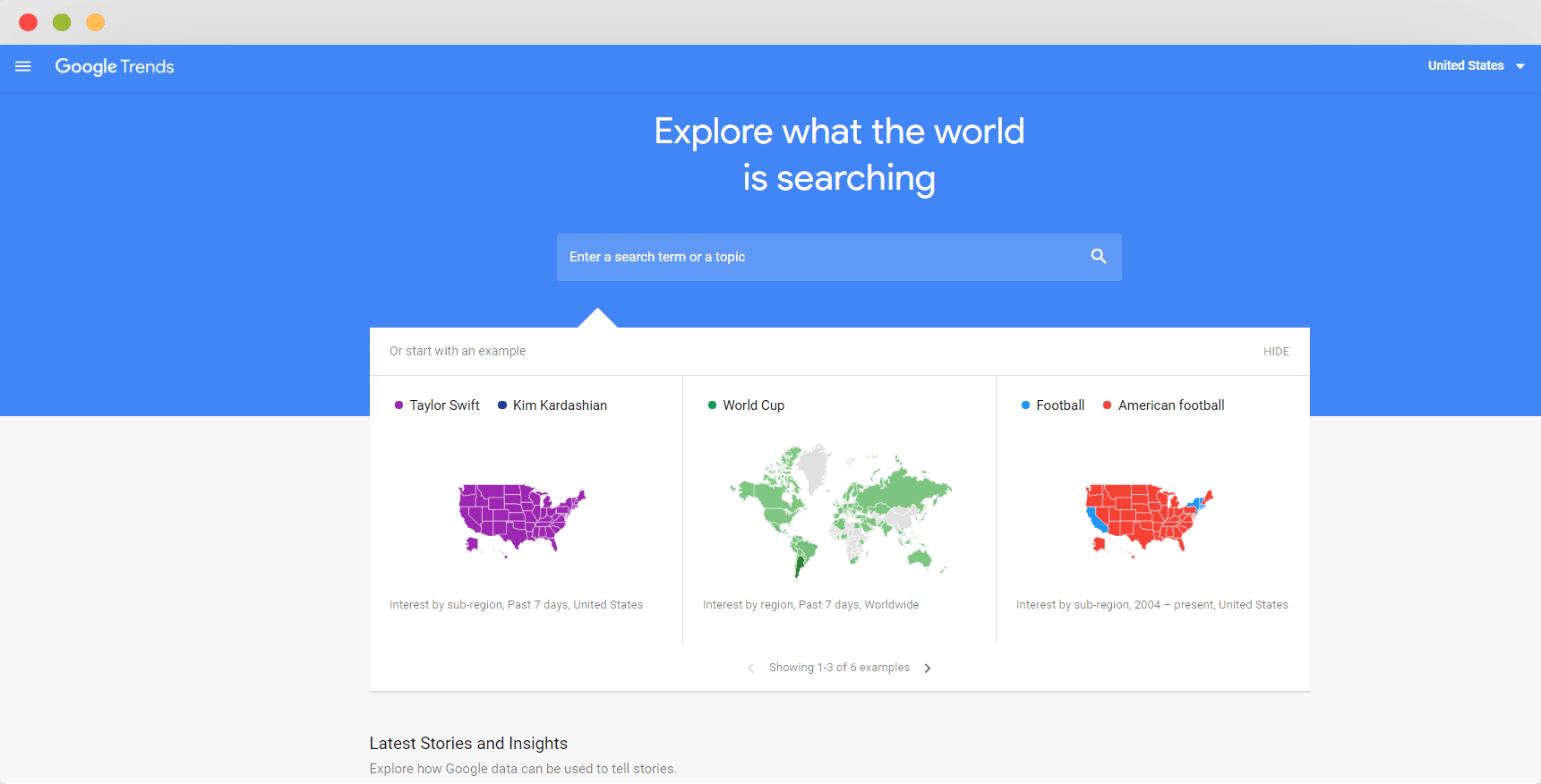 Google trends