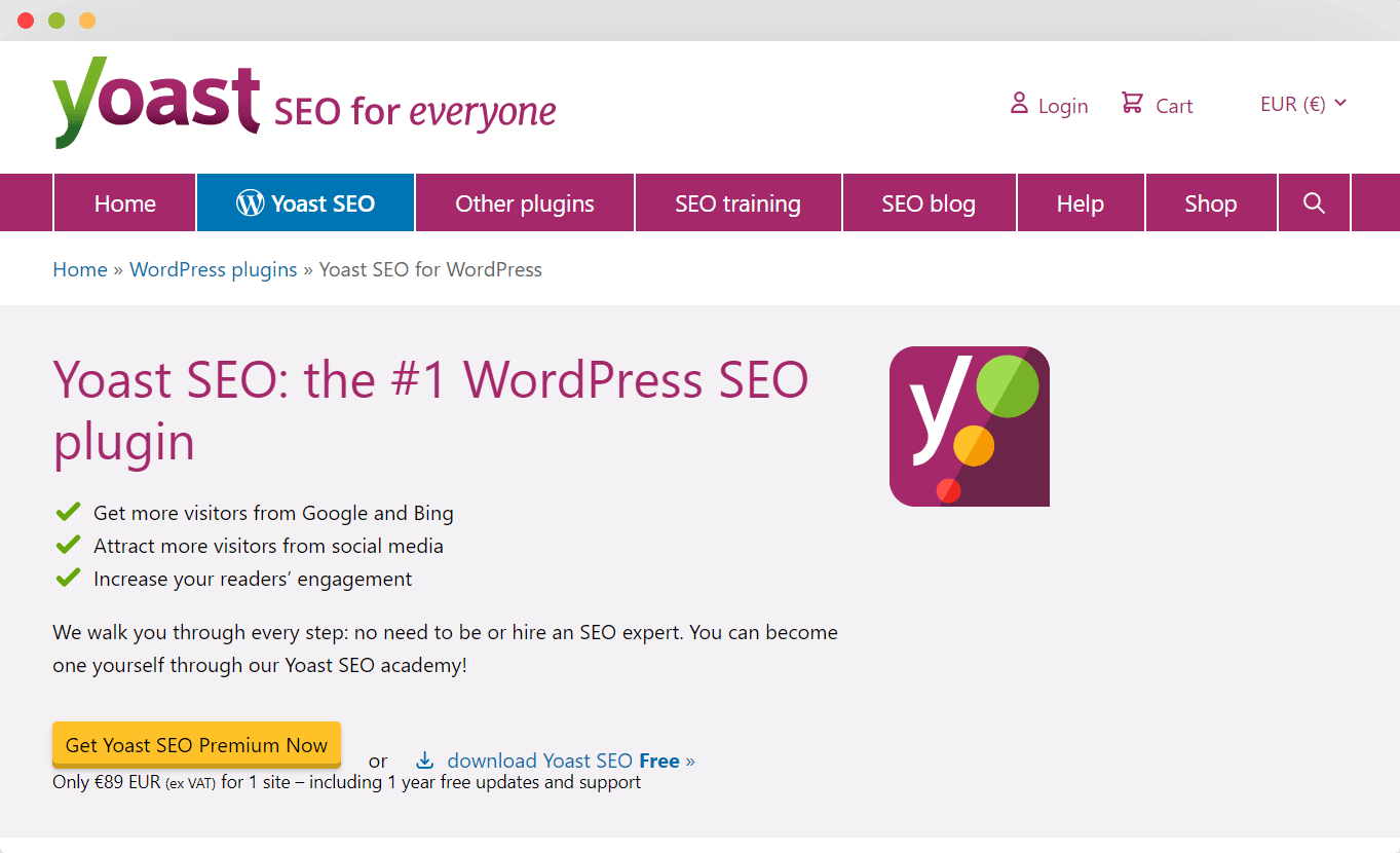 Yoast SEO Plugin