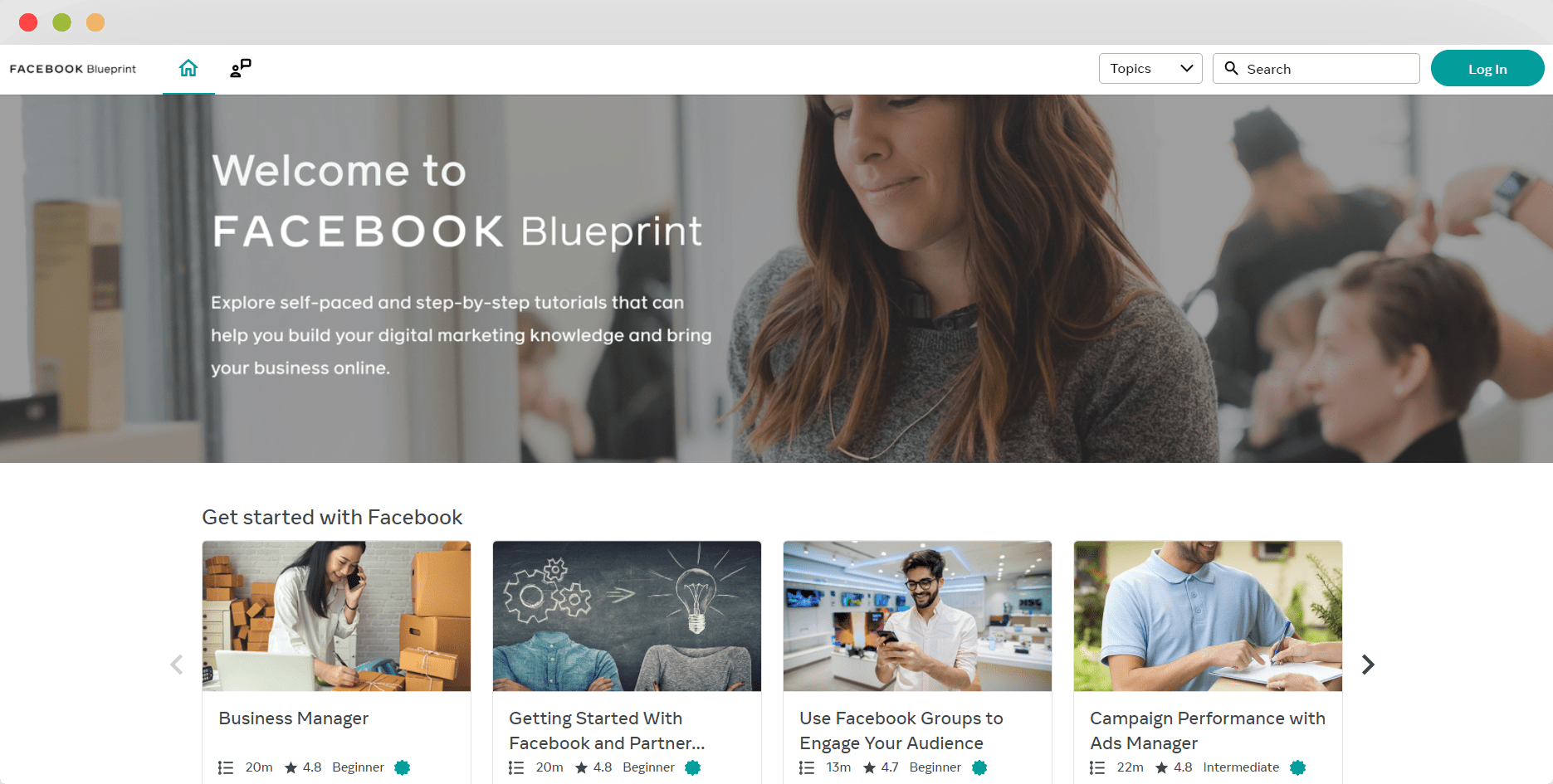 Facebook Blueprint