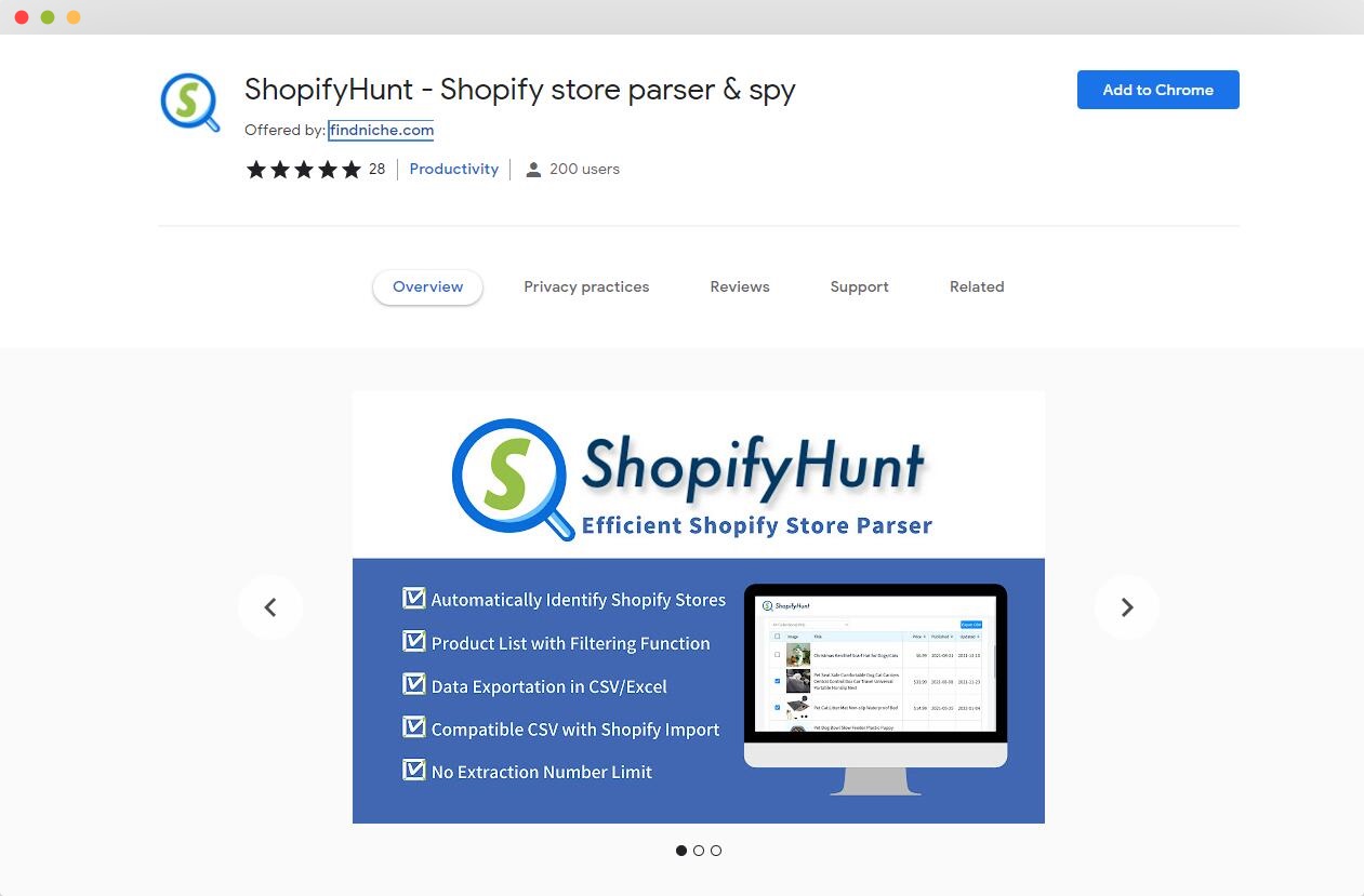 ShopifyHunt