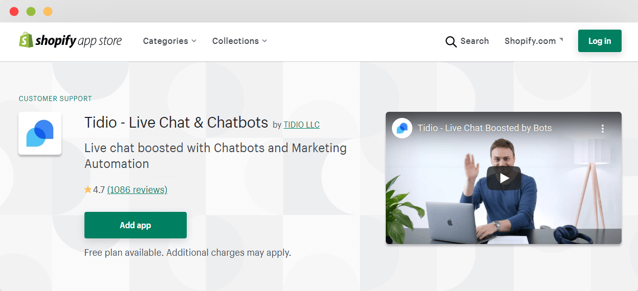 Tidio Live Chat and Chatbots