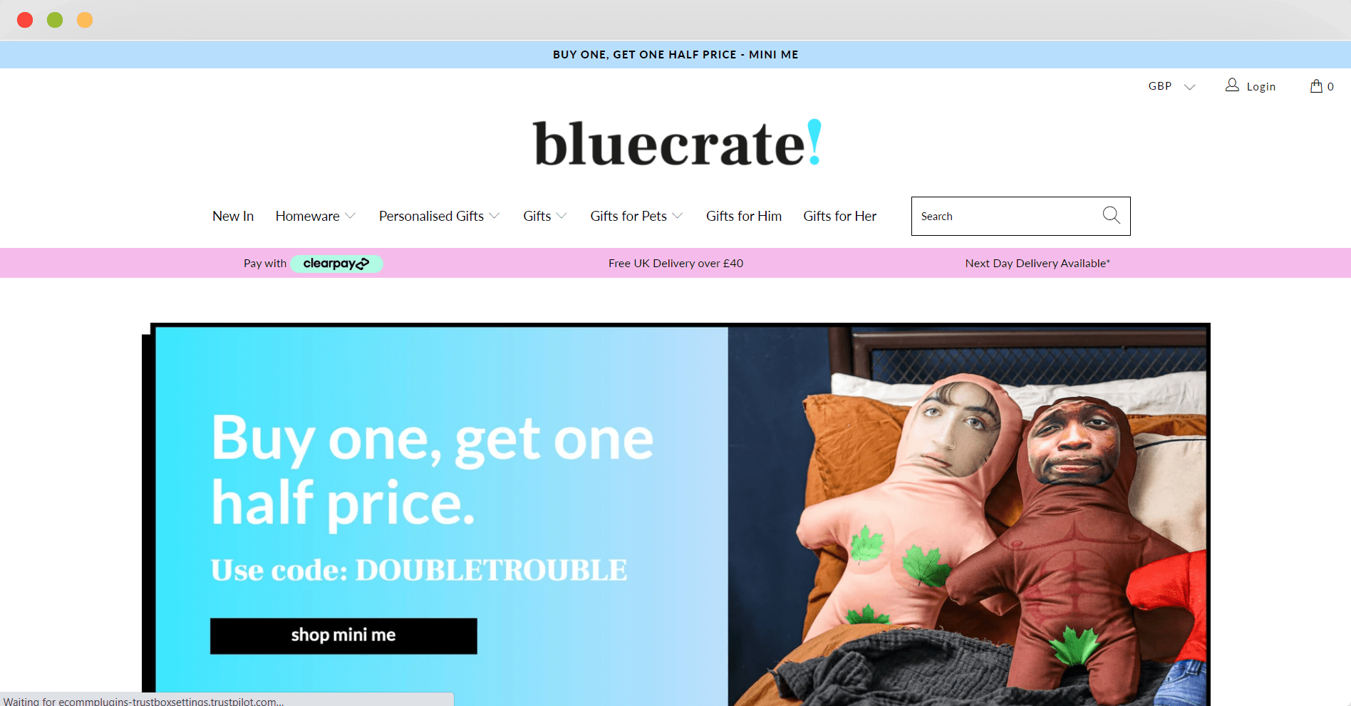 Blue Crate