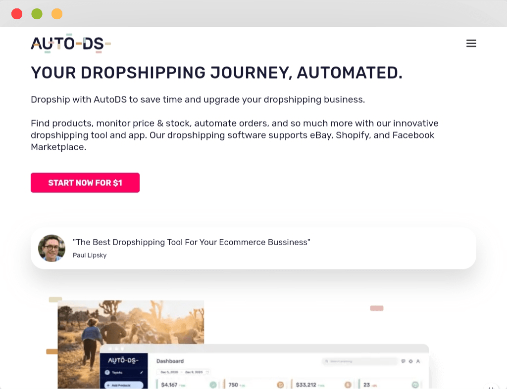 Dropshipping Tool - Software