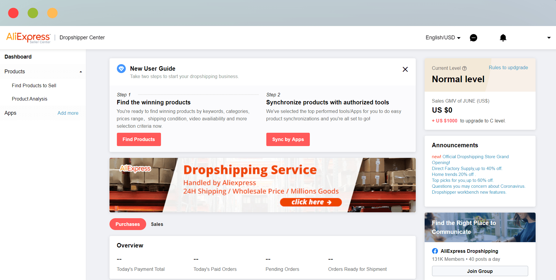 AliExpress Dropshipping