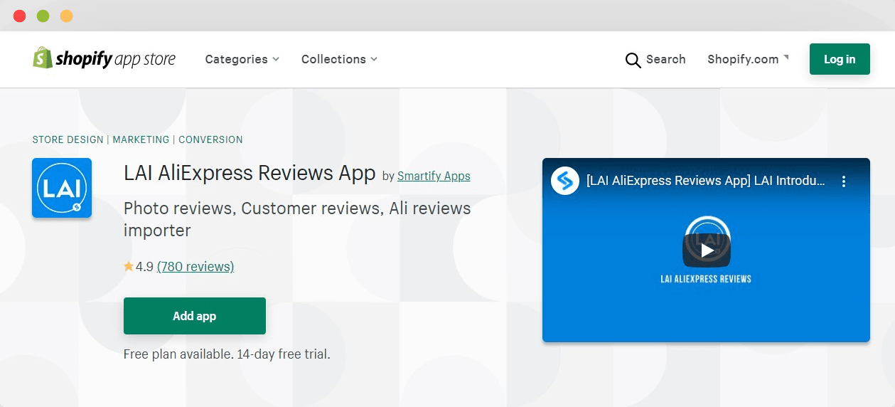 LAI AliExpress reviews app