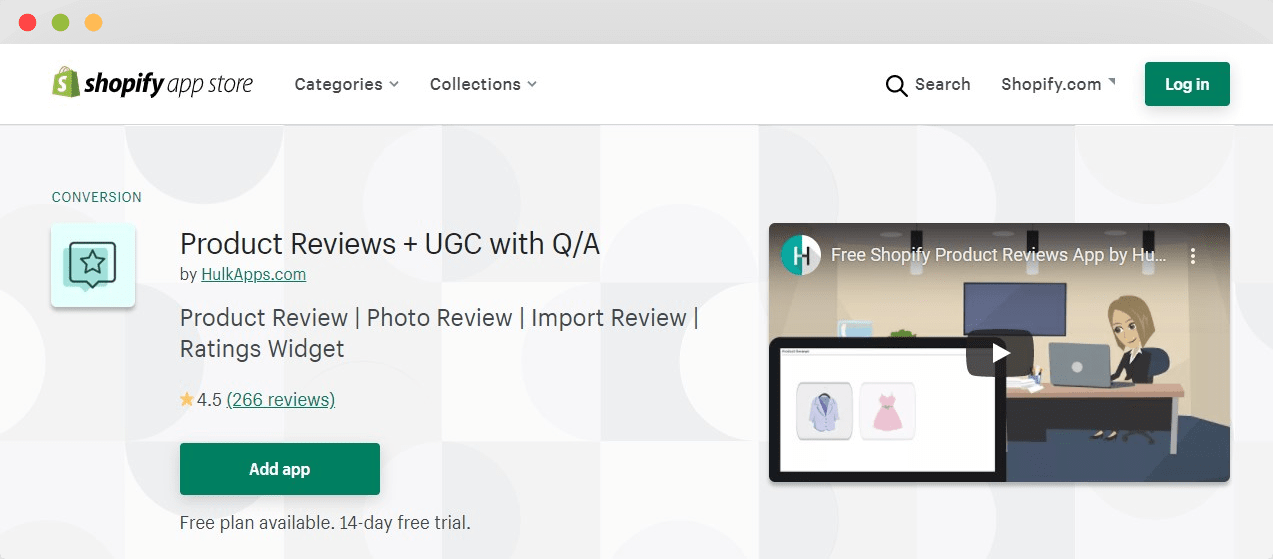 Product reviews and UGC with Q/A
