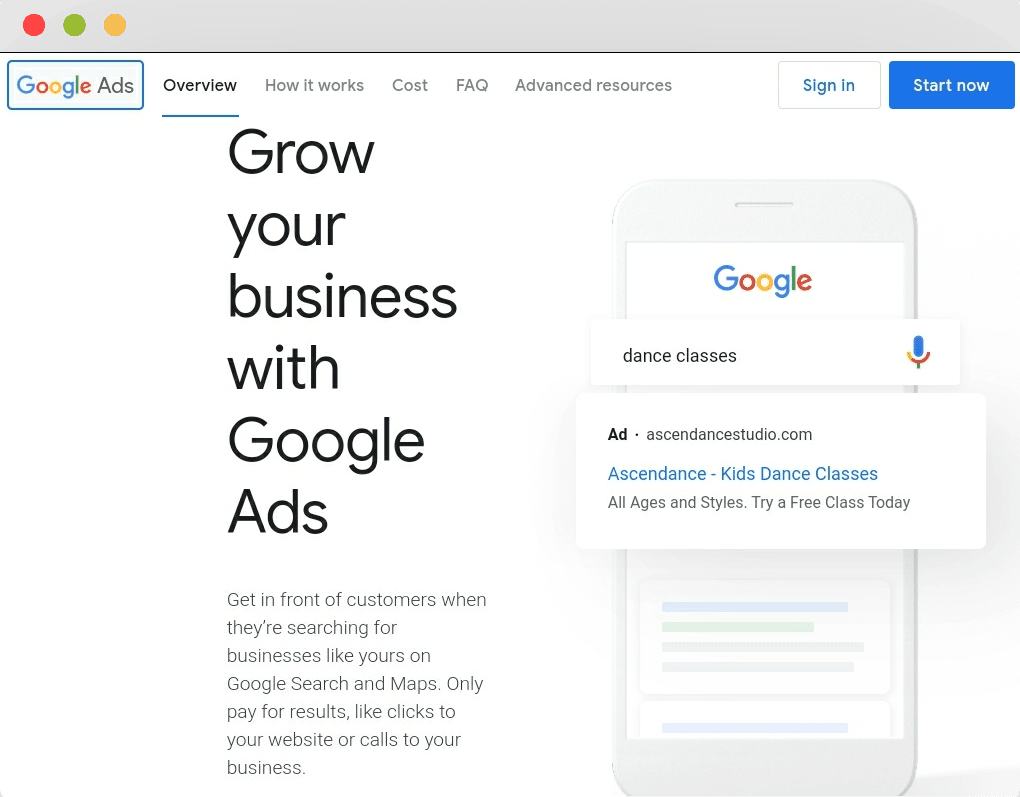 Google ads