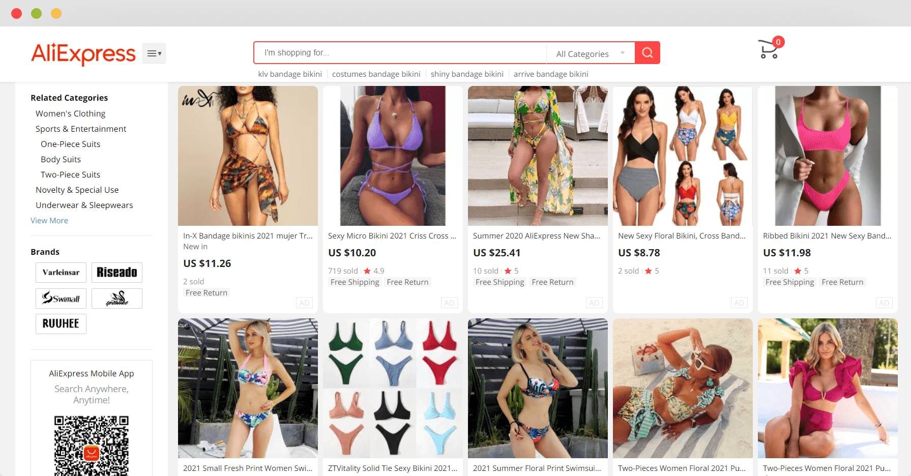 Bandage bikinis