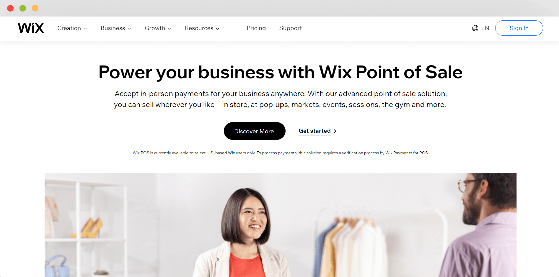 Wix POS solutions