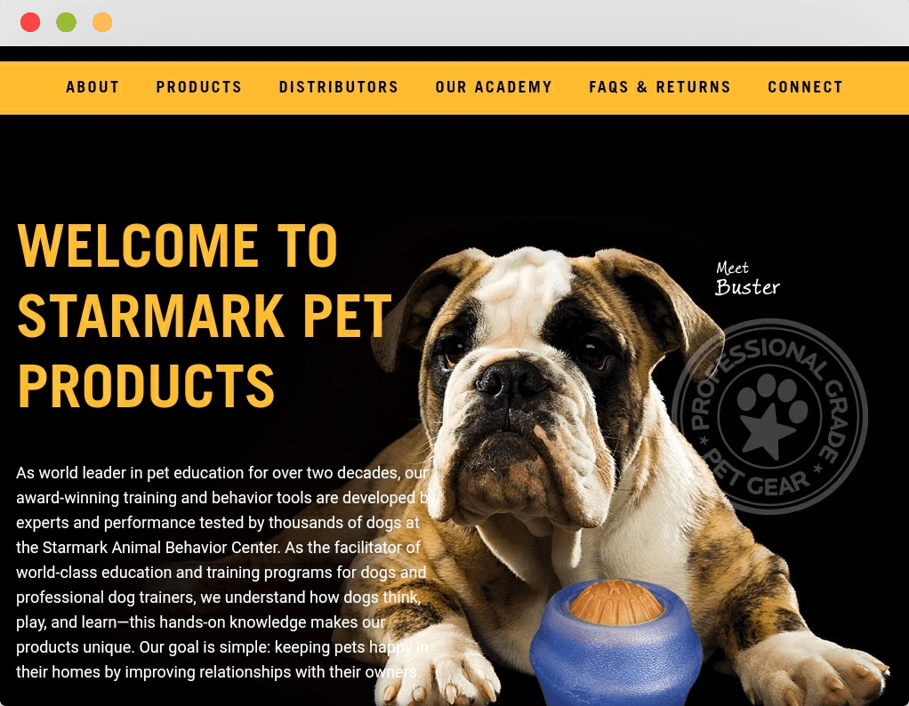 Pet shop product distributors