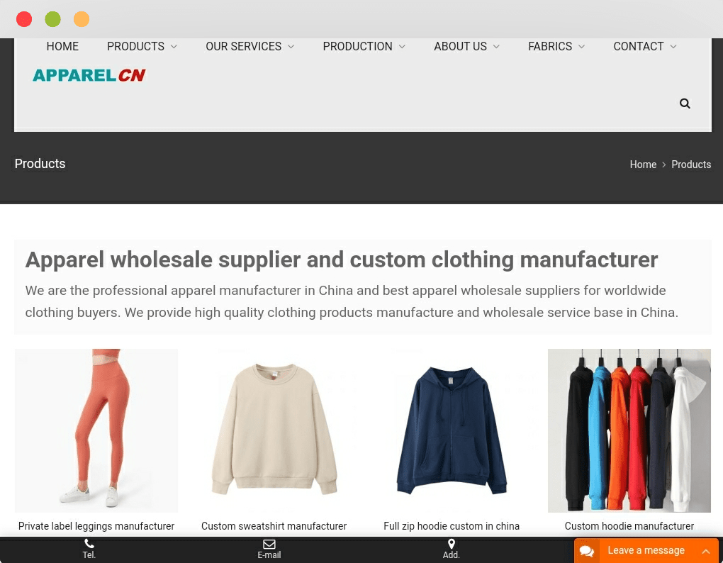 Best activewear wholesale Vendors - custom activewear manufacturer -  Apparelcn