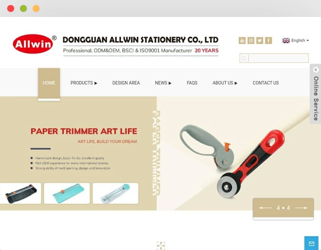 Dongguan Allwin Stationery Company