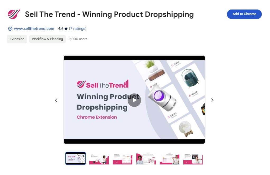 Sell The Trend - Winning Product Dropshipping