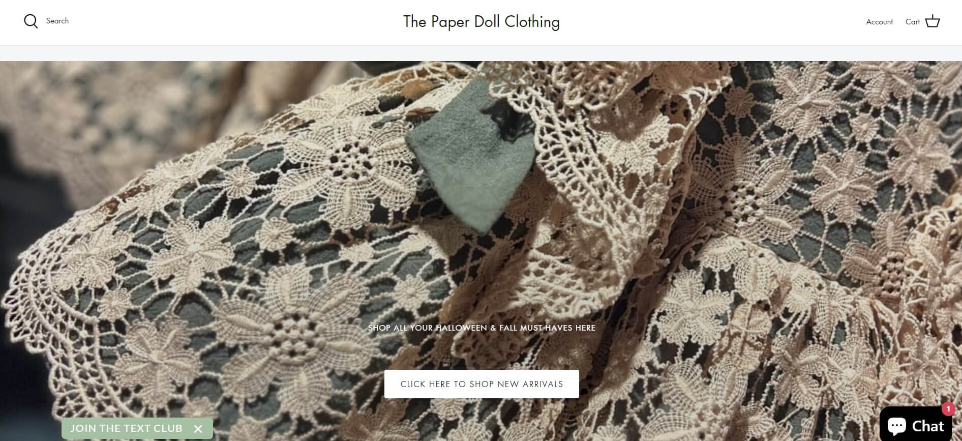 The Paper Doll Clothing