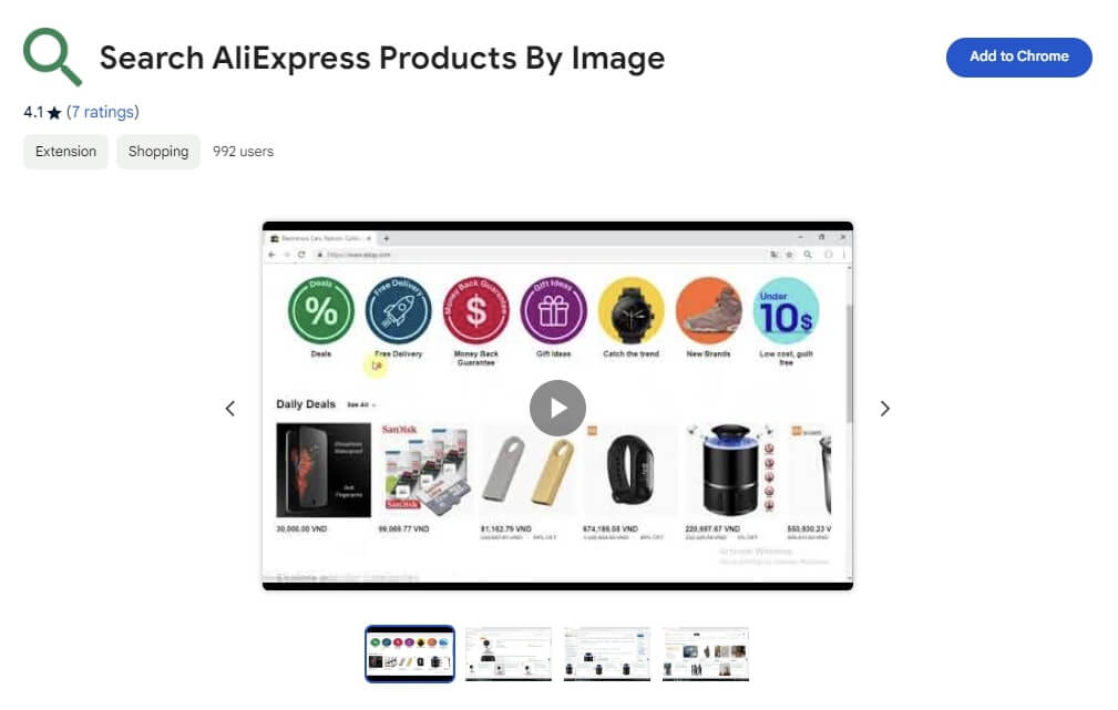 Search AliExpress Products By Image