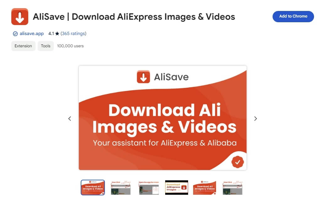 AliSave Download AliExpress Images & Videos