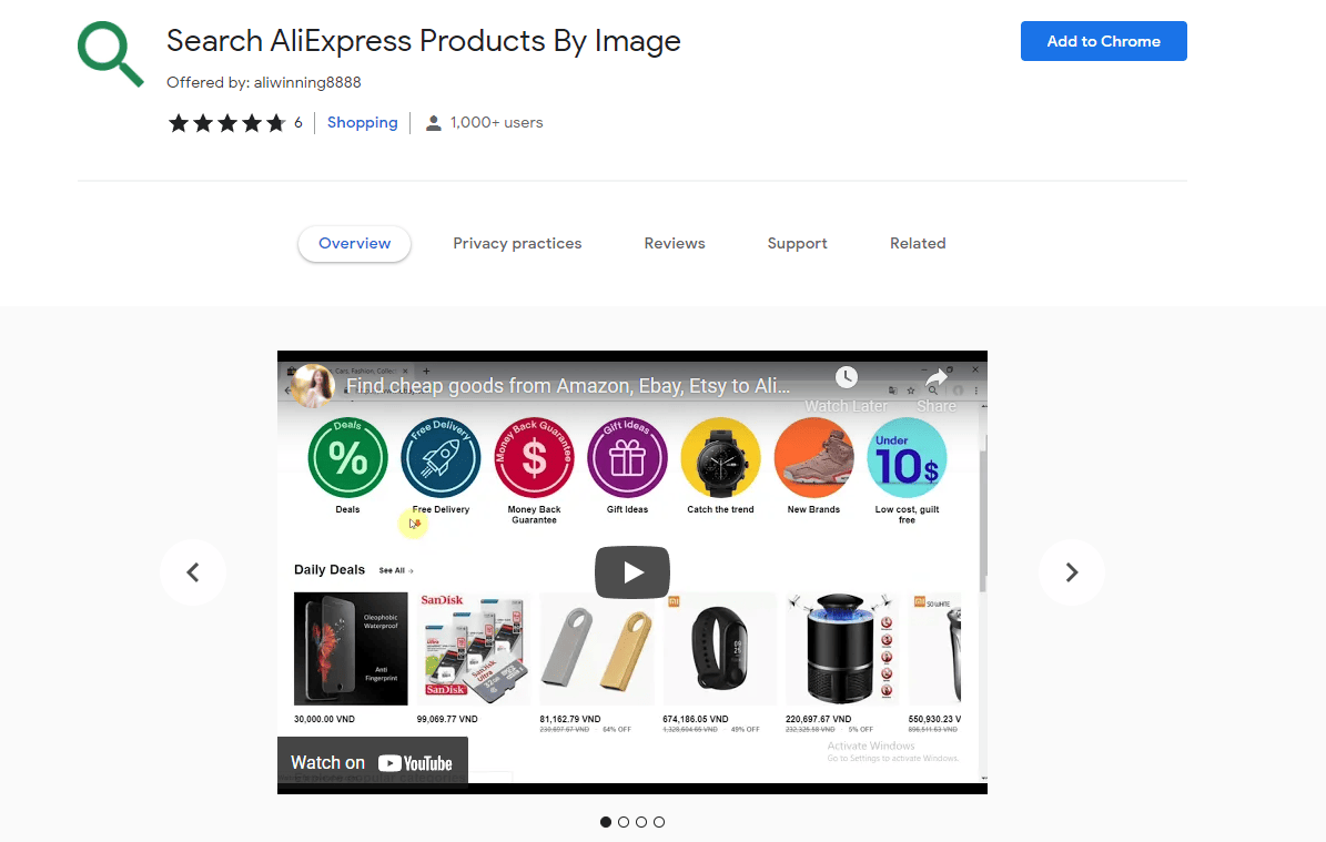 Search AliExpress Products by Image