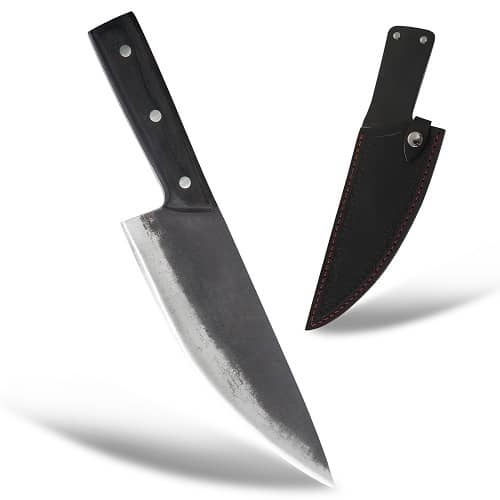 Handmade high carbon steel chef knife