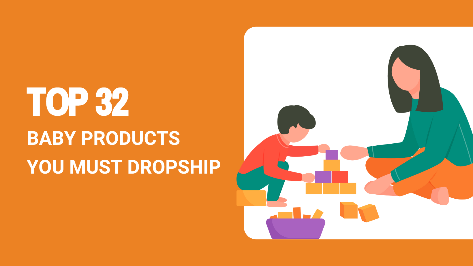 Top 32 Baby Products You Must Dropship in 2024