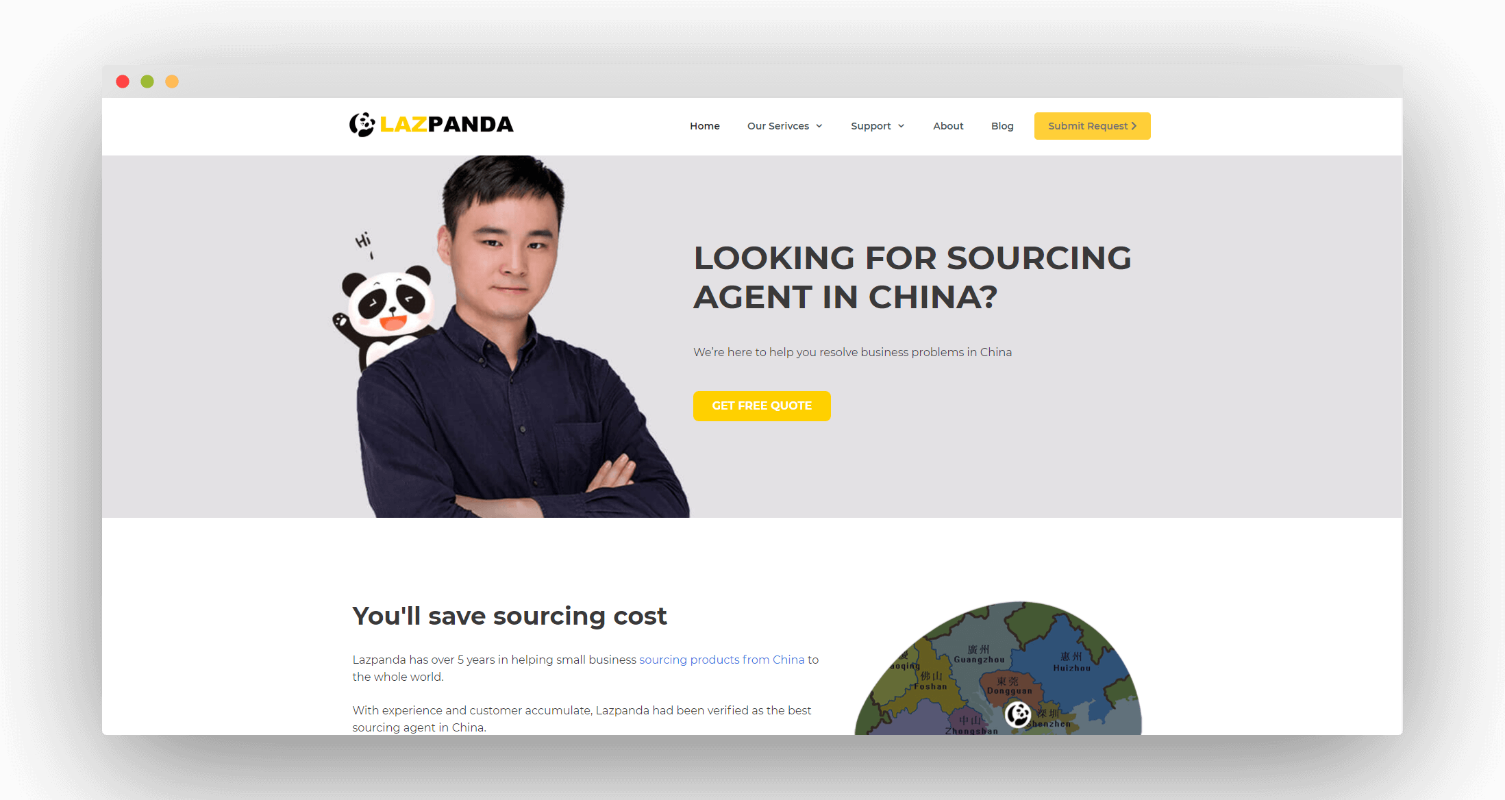 China Sourcing Agent LazPanda