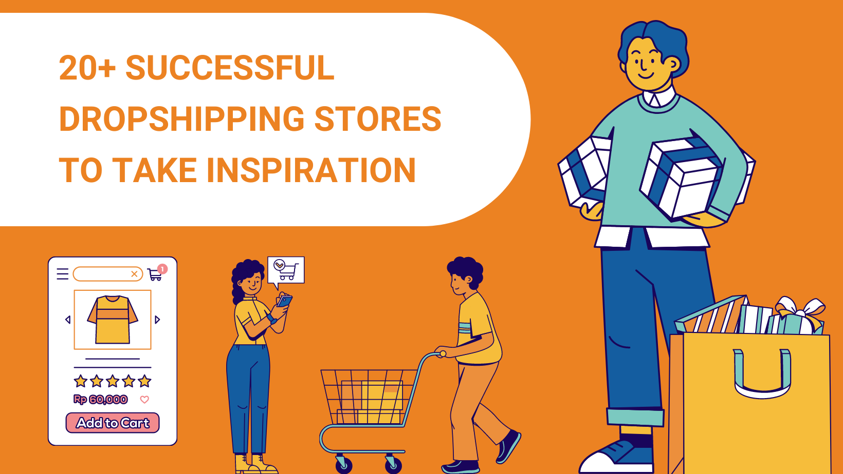 20+ SUCCESSFUL DROPSHIPPING STORES TO TAKE INSPIRATION