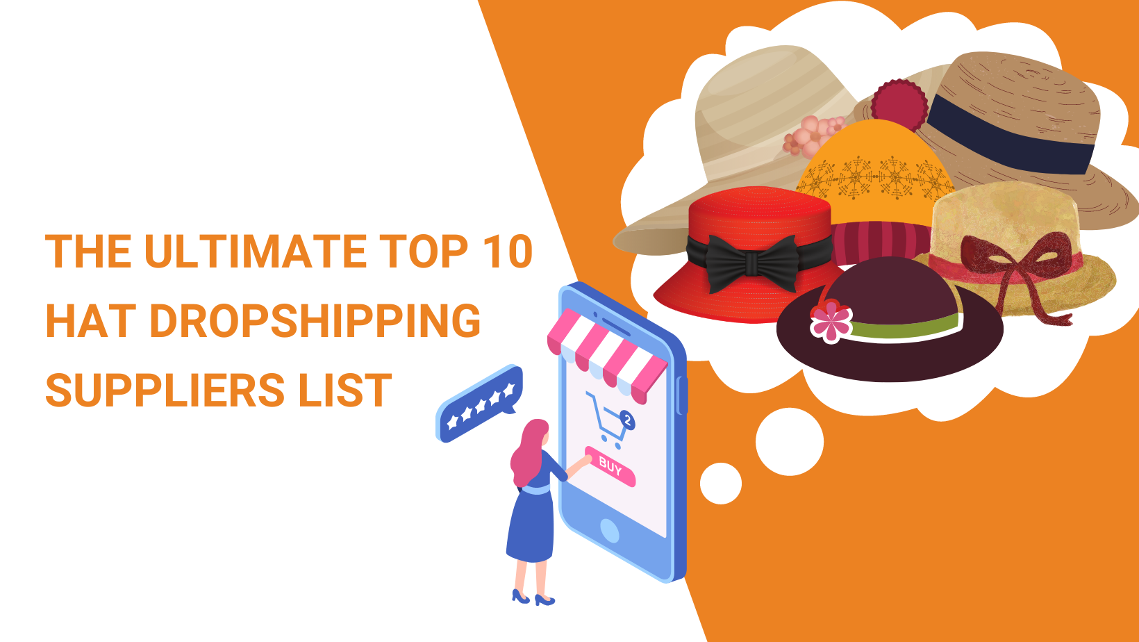 THE ULTIMATE TOP 10 HAT DROPSHIPPING SUPPLIERS LIST