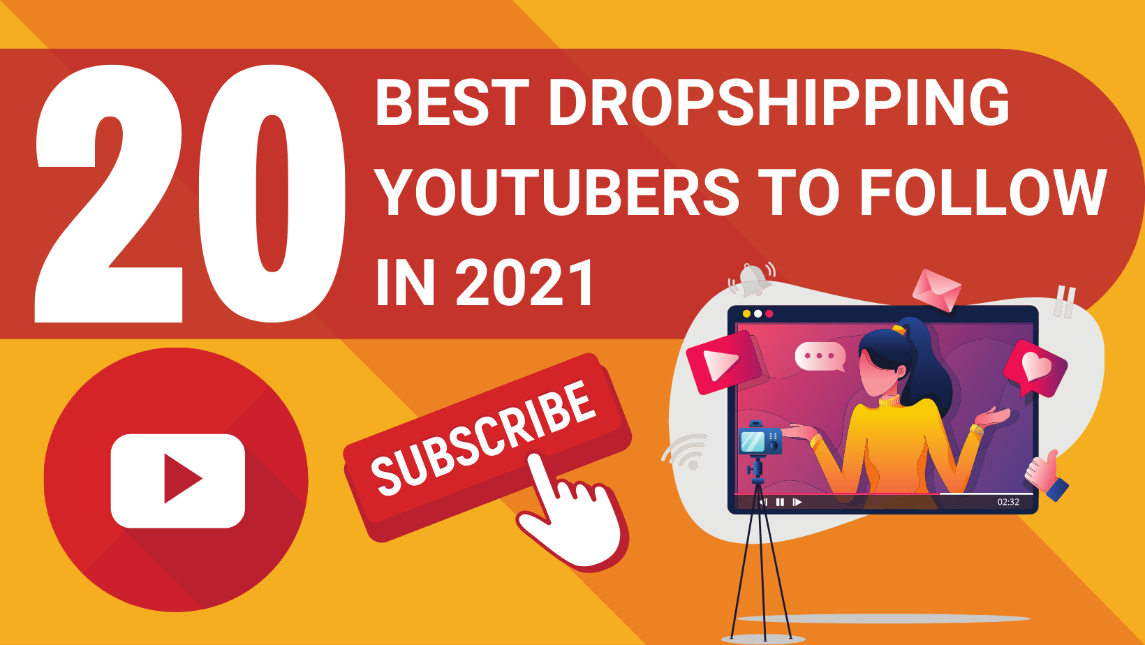 20 BEST DROPSHIPPING YOUTUBERS TO FOLLOW IN 2021