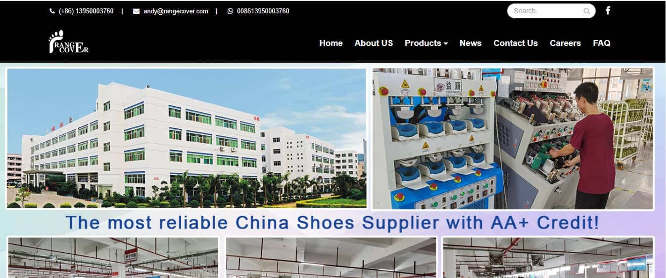 Top 14 Shoe Manufacturers in China