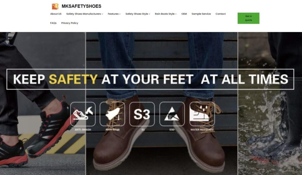 MK Safety Shoes