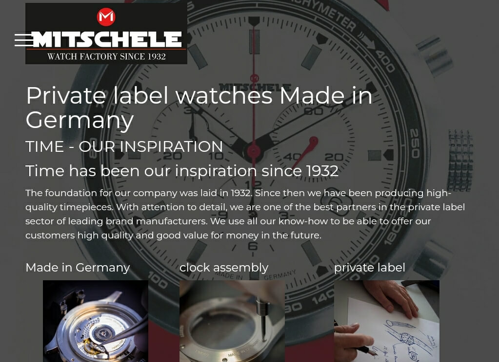 Private label watches cheap switzerland