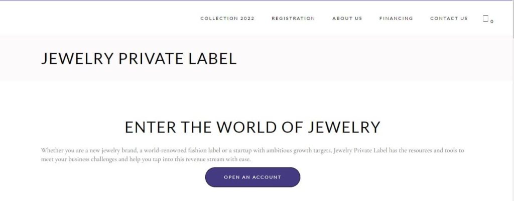 Jewelry Private Label