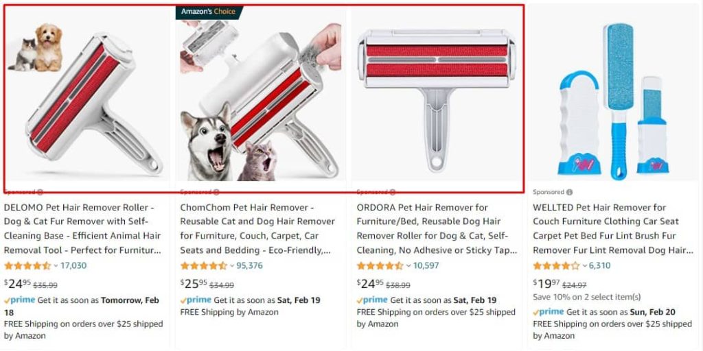 Similar Wholesale Products on Amazon