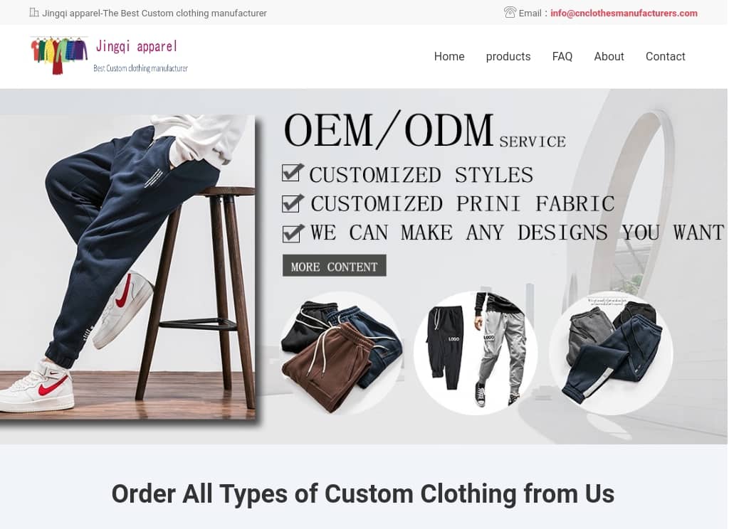 The Best Custom Clothing Manufacturers USA