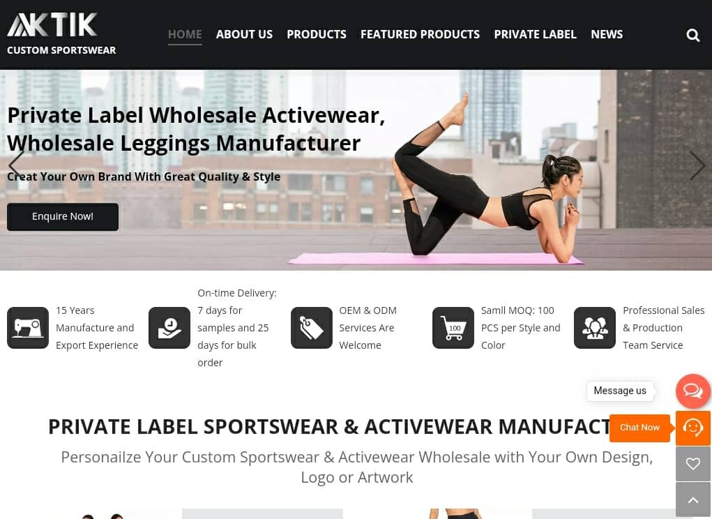 Wholesale Private Label Workout Outfits for Women - Uga