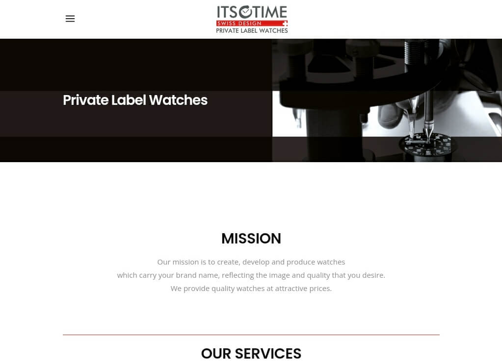 Private label watches outlet switzerland