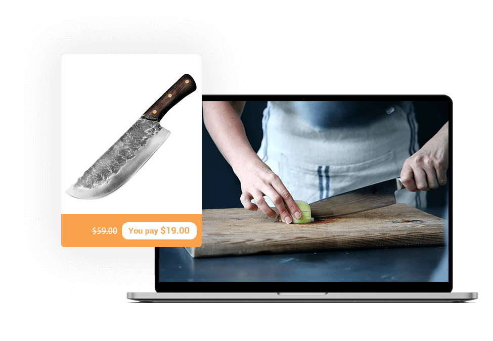 Dropship KNIFE SHARPENER Ceramic Tungsten Kitchen Knives Blade