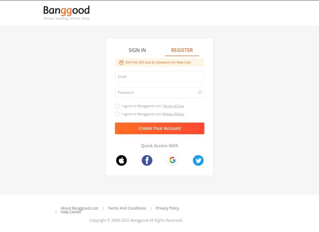 Shopping on Banggood