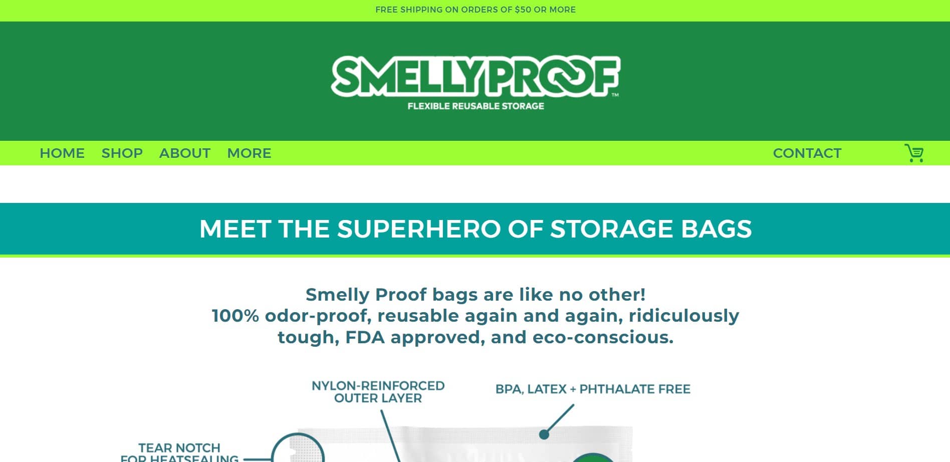 Smelly Proof Bags