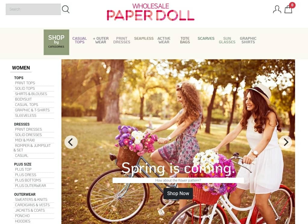 Paperdoll Wholesale