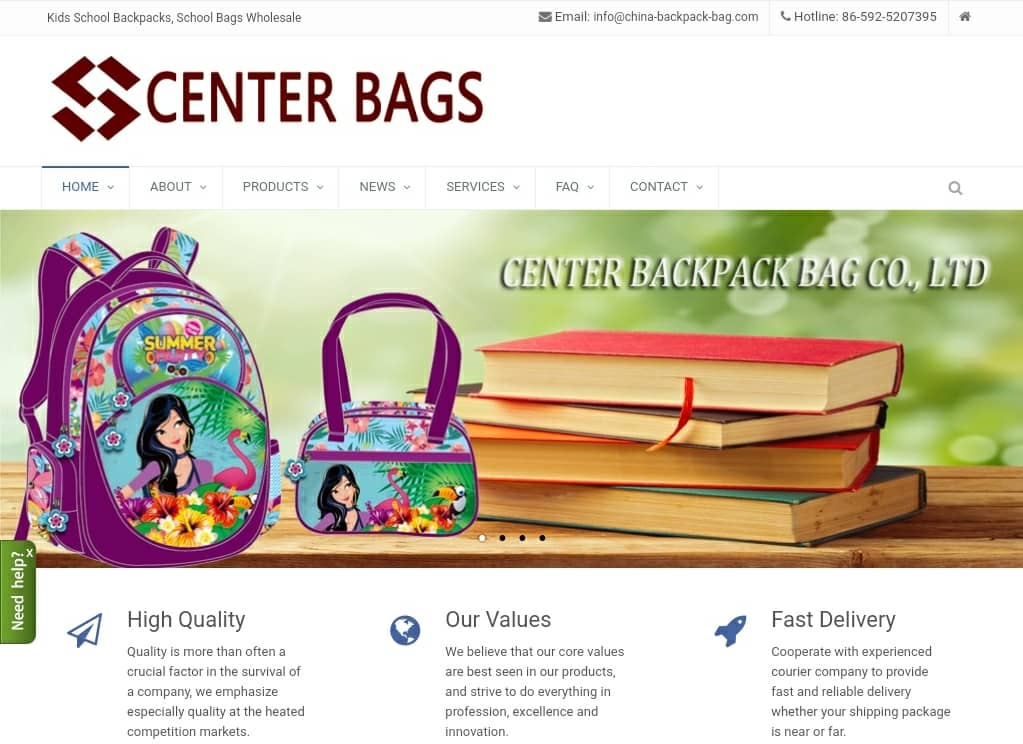 Center Bags