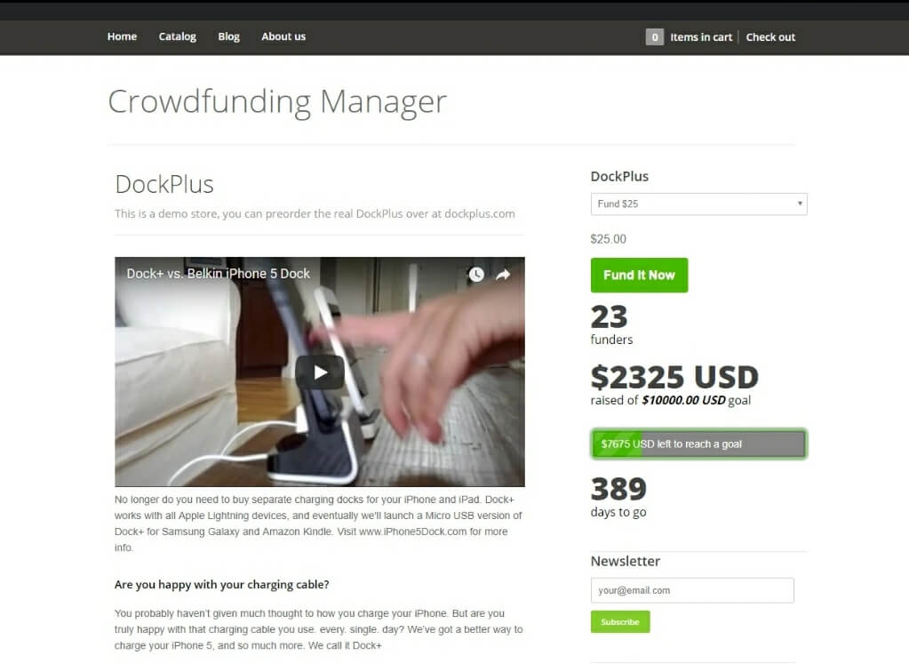 Crowdfunding