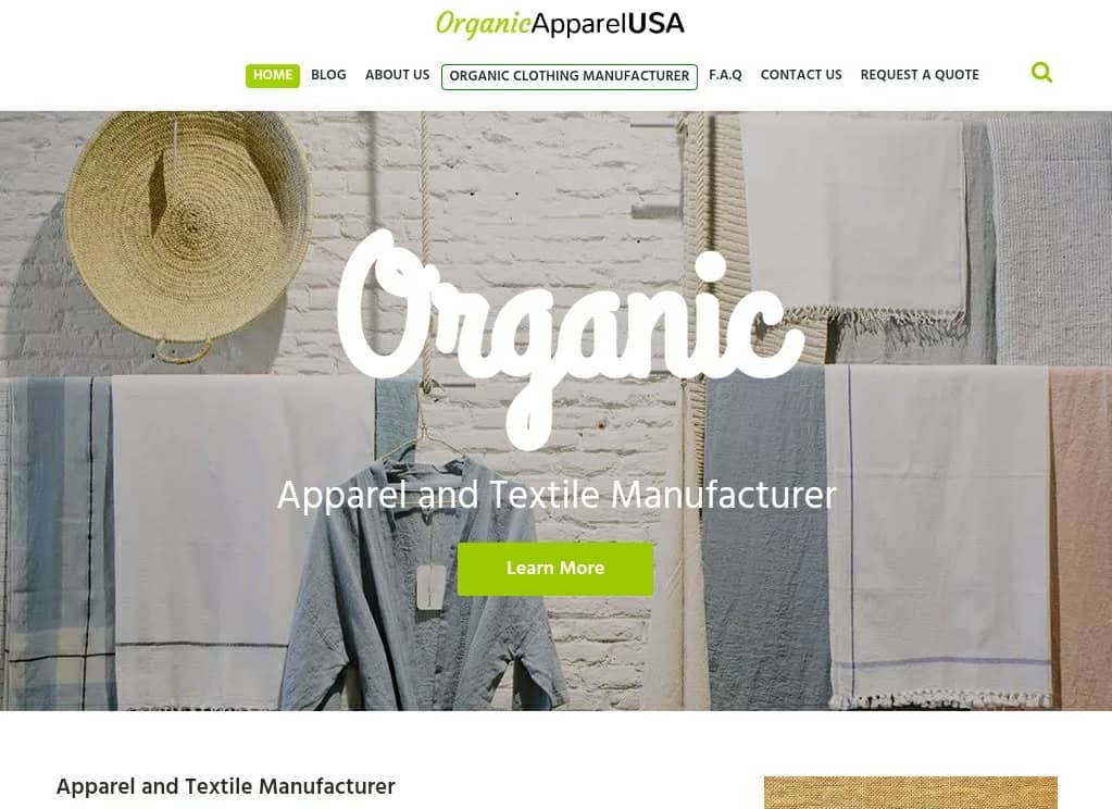 Organic Apparel USA