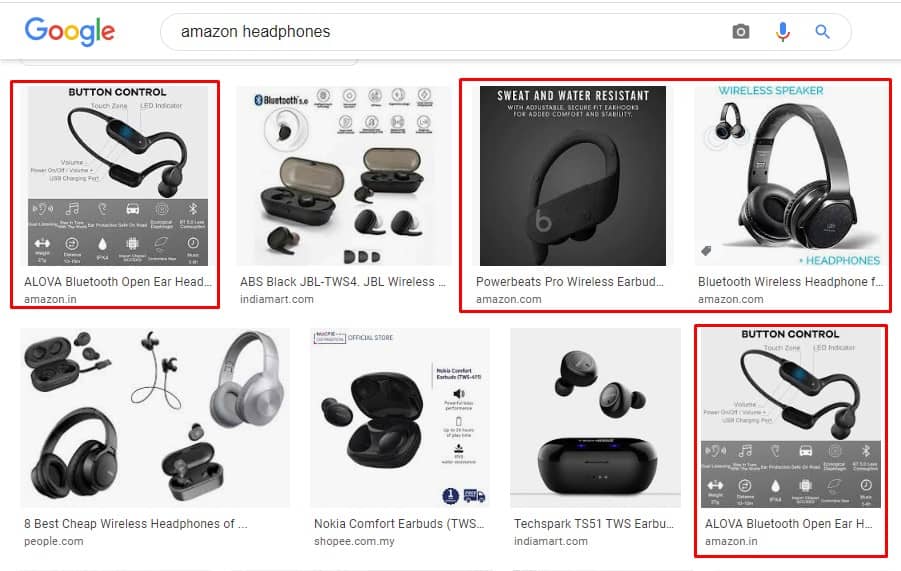 Amazon EBC Google