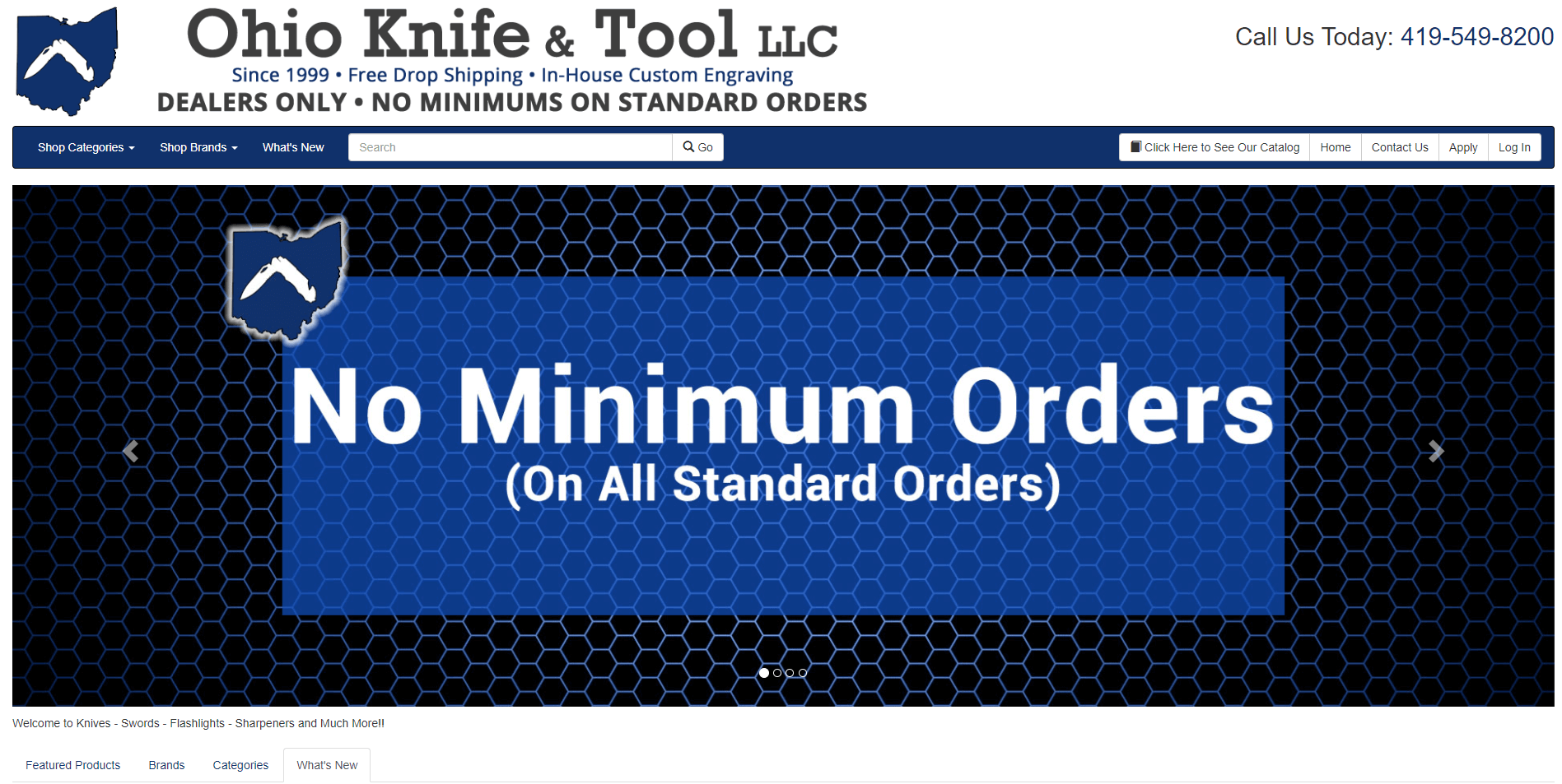 Ohio Knife Sales