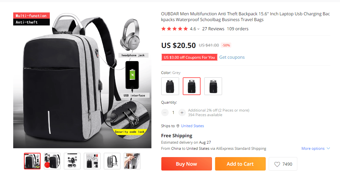 Smart Backpack