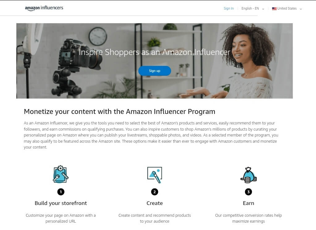 Amazon Influencer